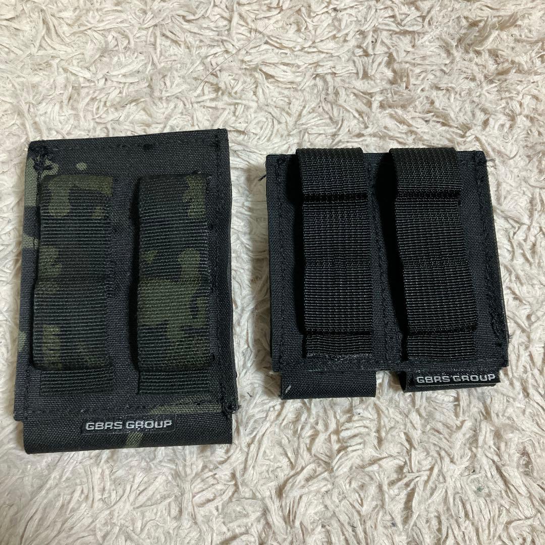 GBRS GROUP マガジンポーチ　マルチカム ブラック　ピストル　M4
