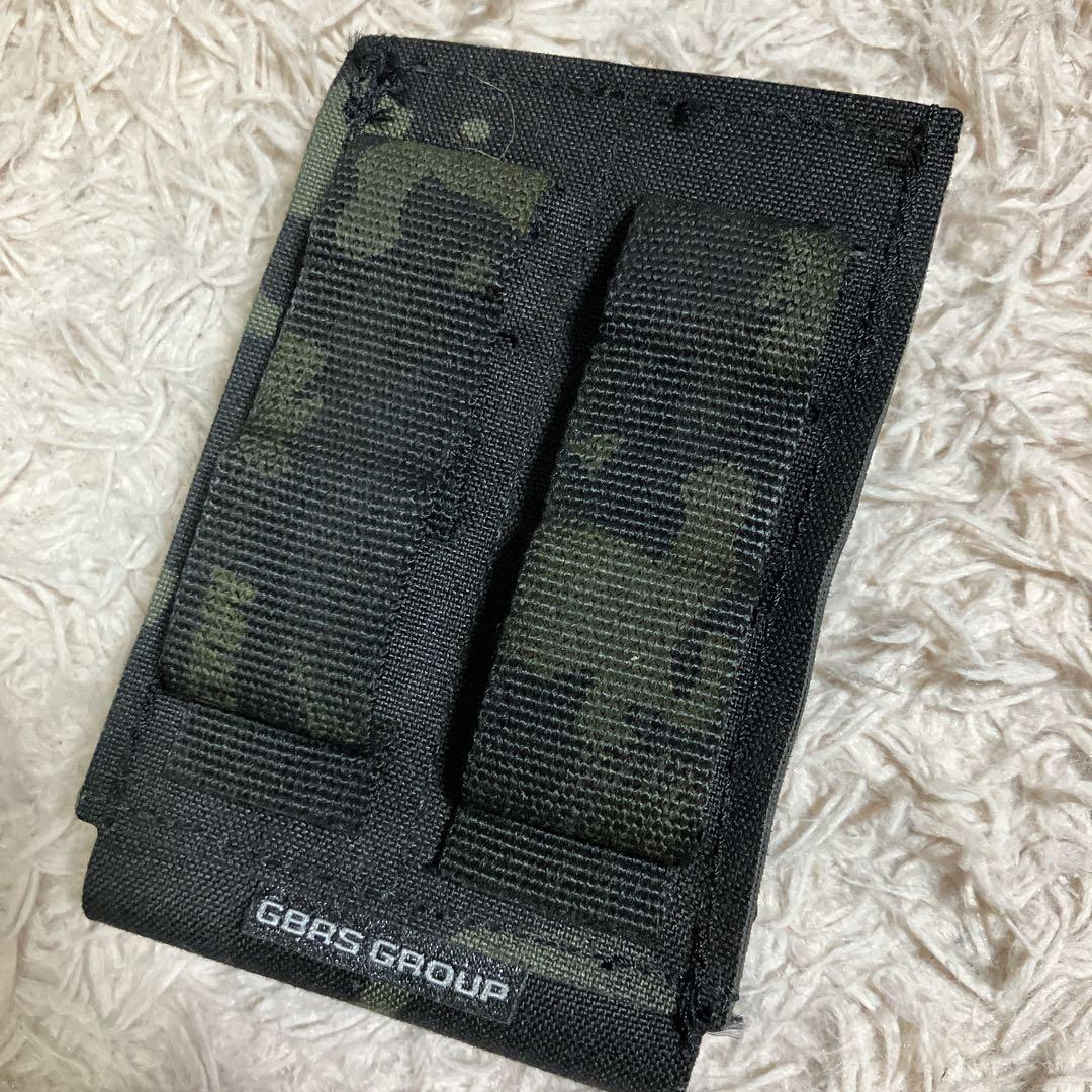 GBRS GROUP マガジンポーチ　マルチカム ブラック　ピストル　M4