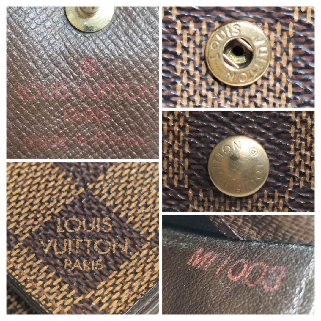 ☆美品☆ ルイヴィトン ポルトモネプラ ダミエエベヌ ケース 小銭入れ