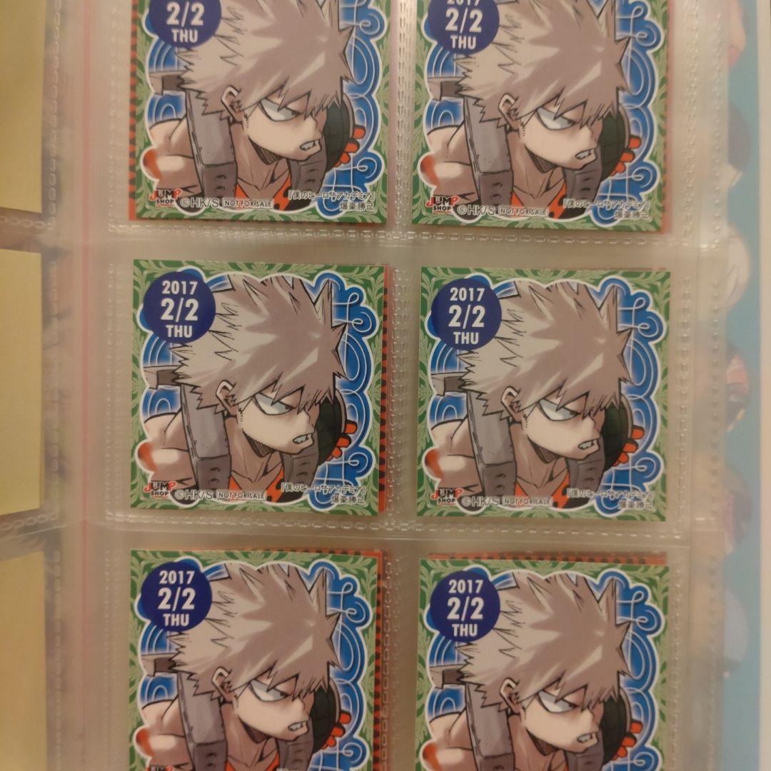 ヒロアカ　365日ステッカーまとめ売り　爆豪勝己