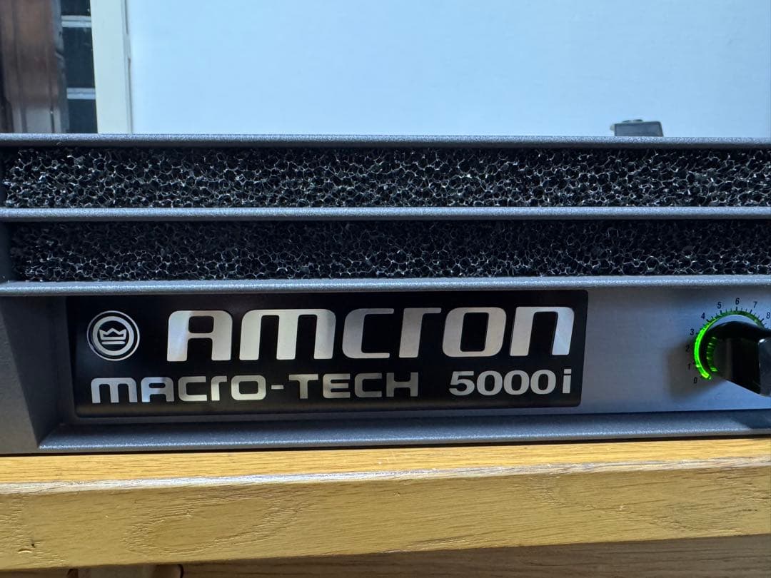 アンプ AMCRON MACRO-TECH 5000i made in USA