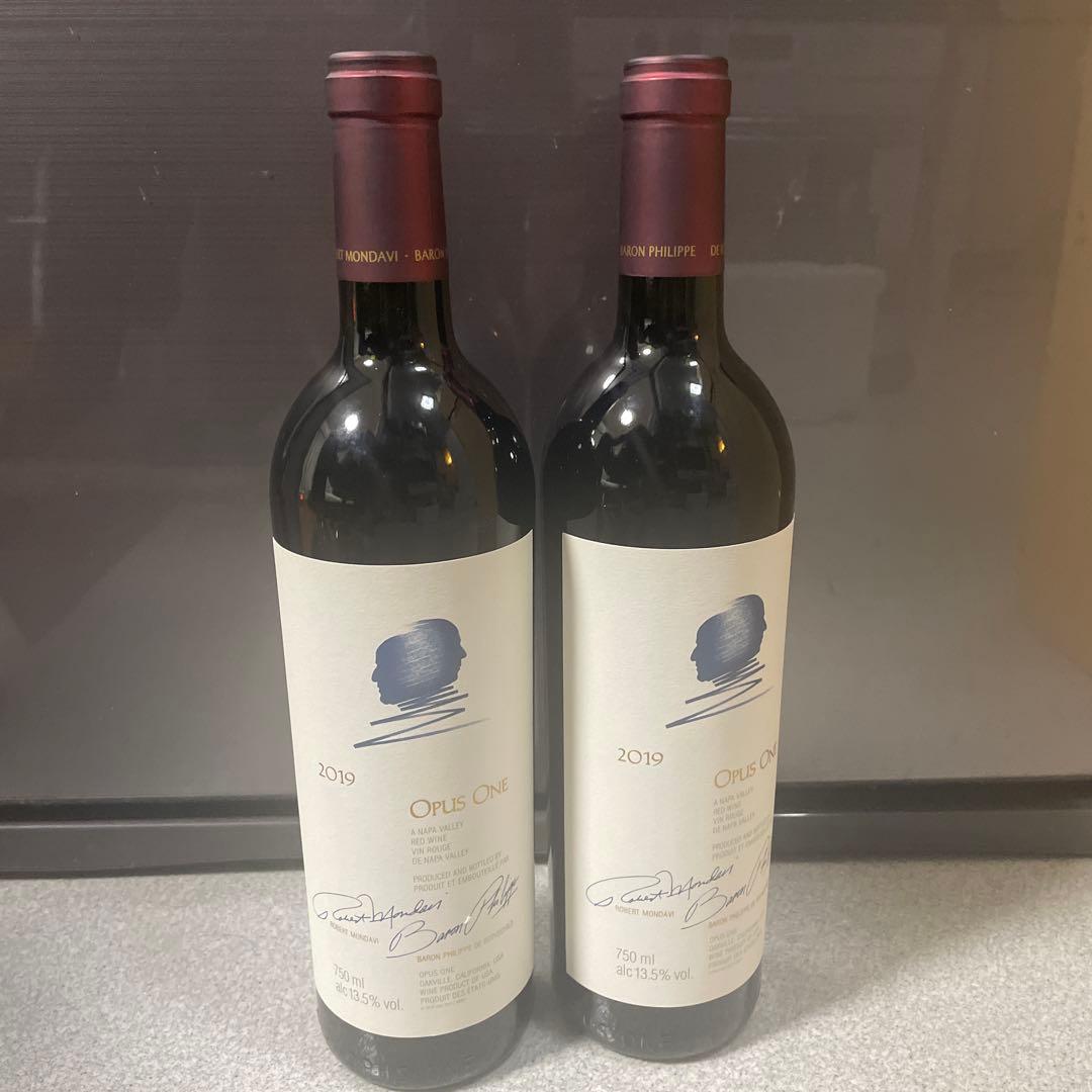 2本 750ml Opus One オーパスワン 2019 750ml（15）