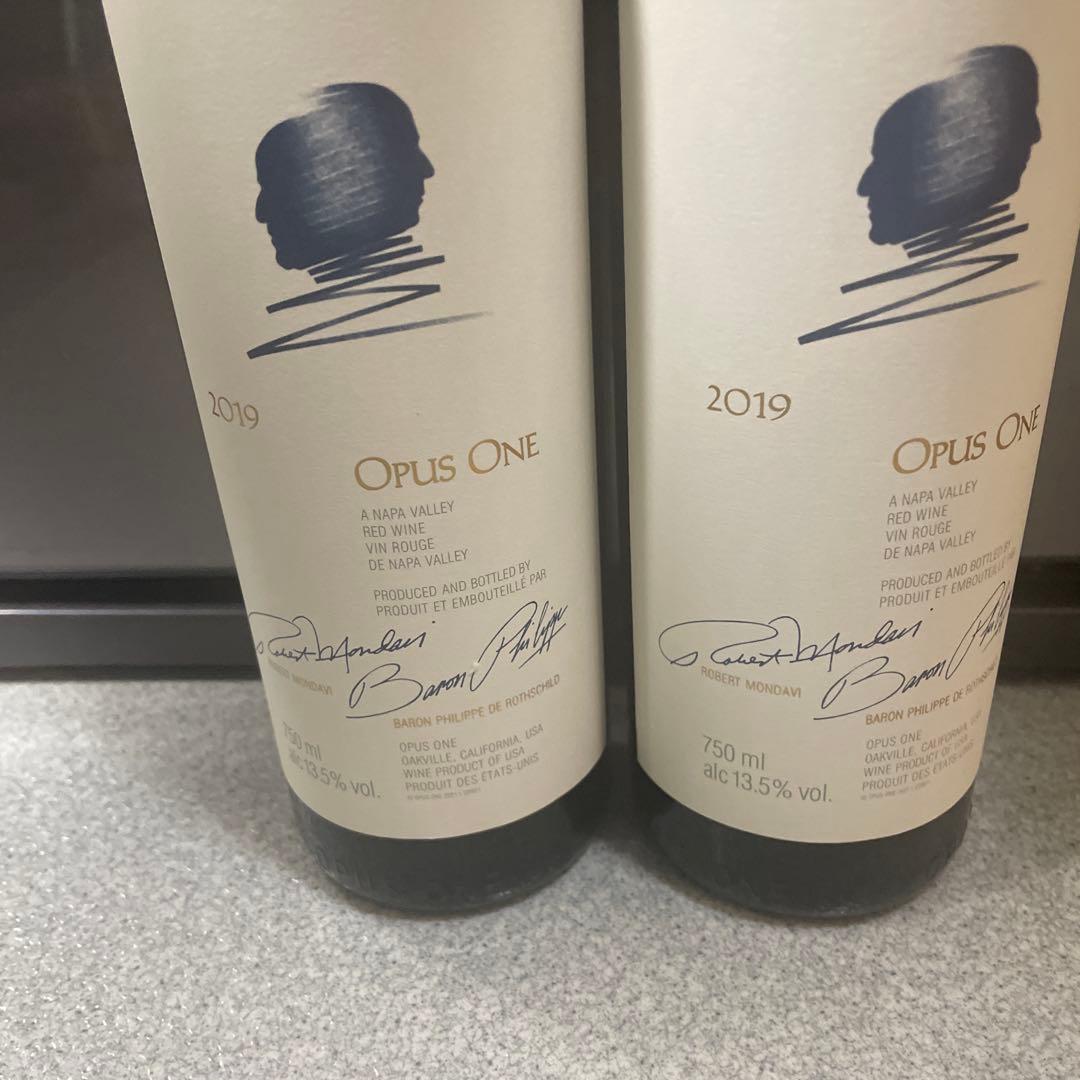 2本 750ml Opus One オーパスワン 2019 750ml（15）