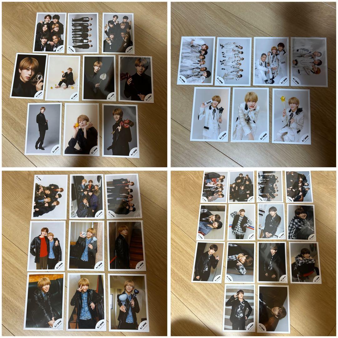 末澤誠也 Aぇ！group 関西ジュニア オフショット 公式写真 まとめ売り