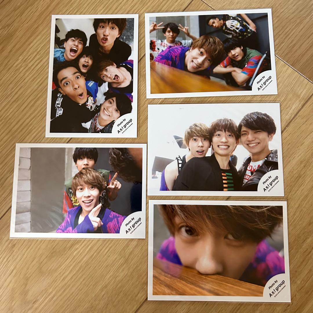 末澤誠也 Aぇ！group 関西ジュニア オフショット 公式写真 まとめ売り