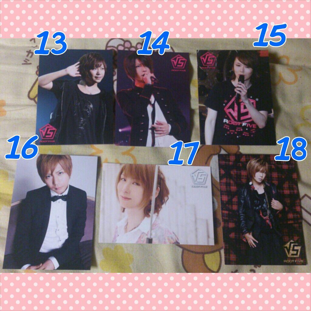 √5 ROOT FIVE トレカ