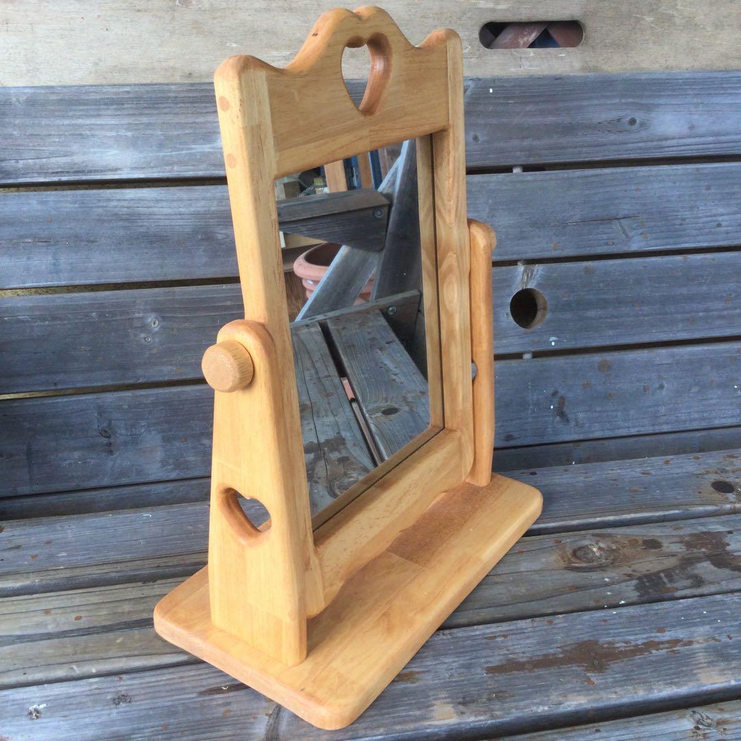 専用ページ♡ アメリカンカントリー雑貨 カントリーハート　卓上ミラー