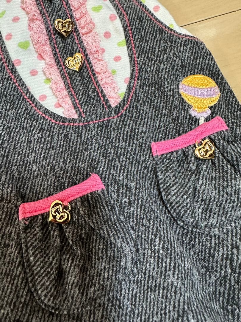 Fifi&Romeo 重ね着風トップス　S