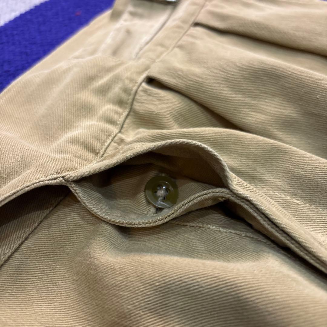 50s イギリス軍 グルカパンツ カーキ ドリル