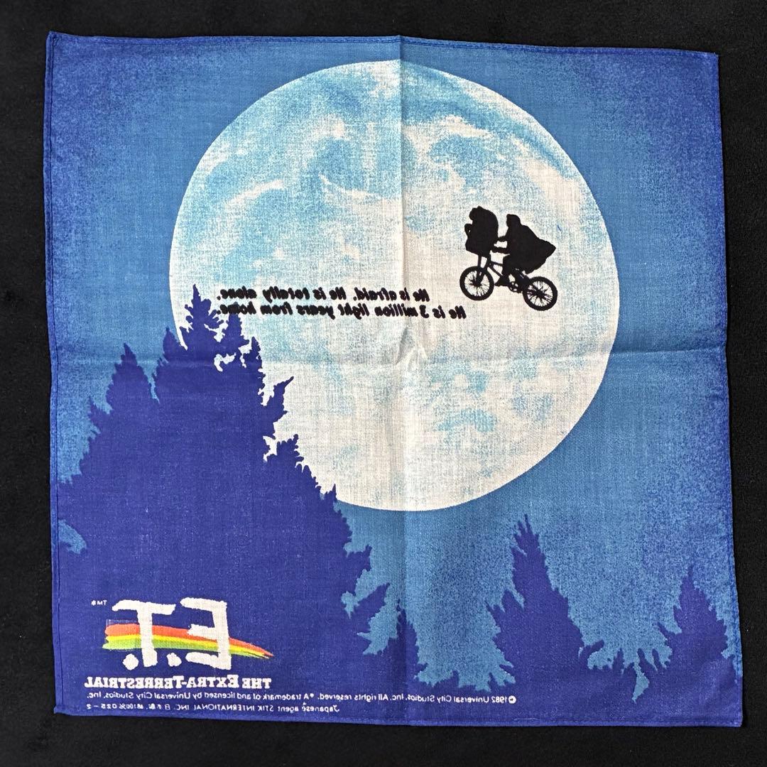 E.T. ハンカチ　ヴィンテージ