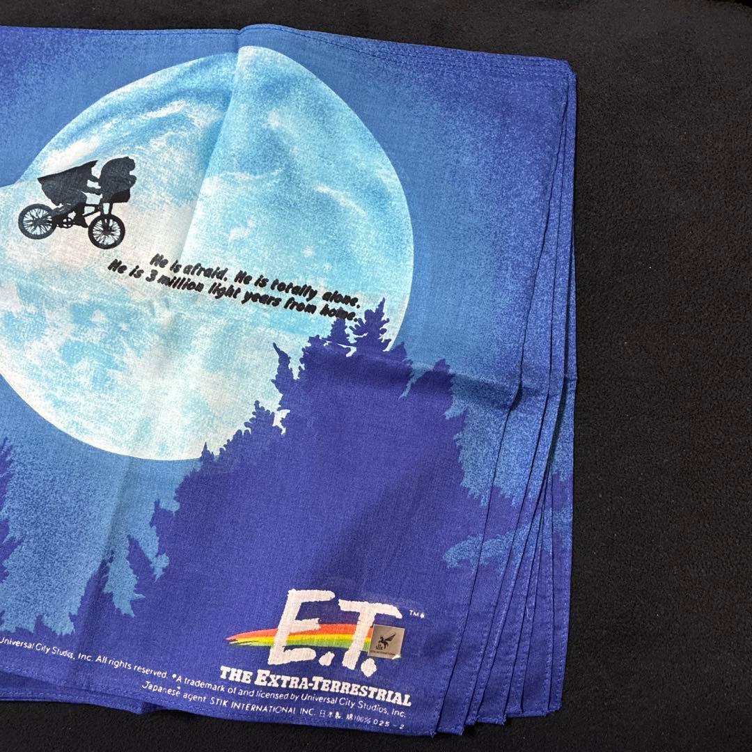 E.T. ハンカチ　ヴィンテージ