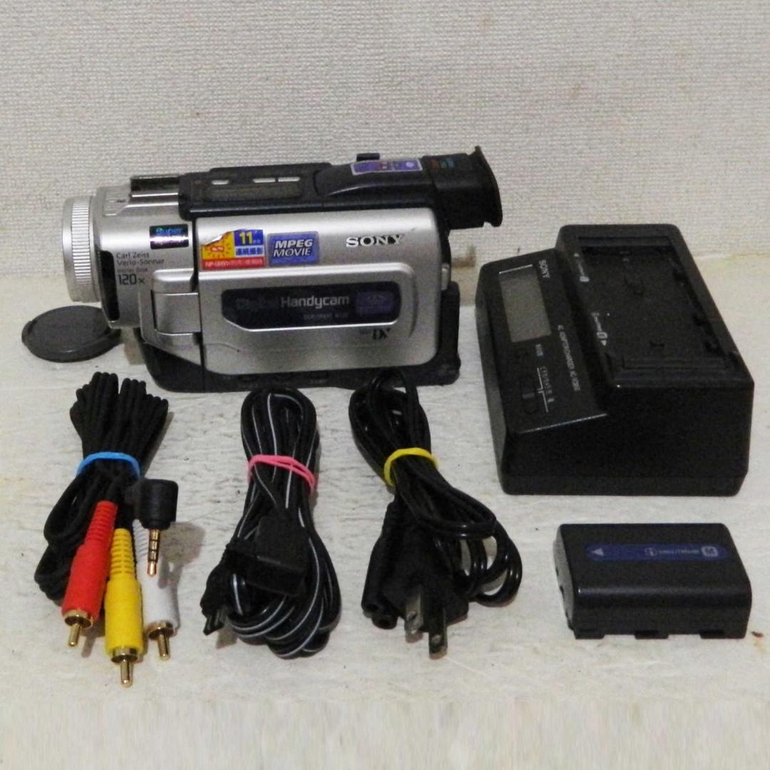 動作品 Sony DCR-TRV17 miniDV ビデオカメラ ダビングなどに