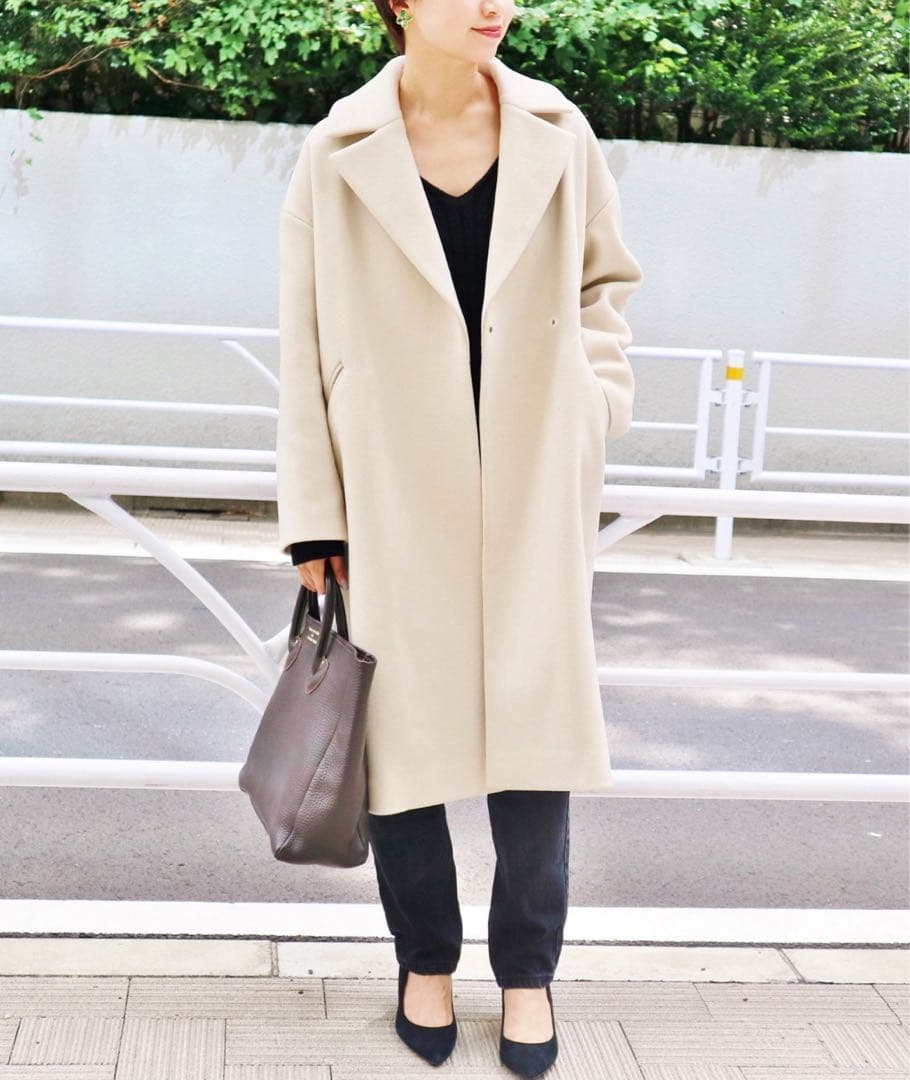 ☆らら☆イエナ MANTECO オーバーチェスターコート36