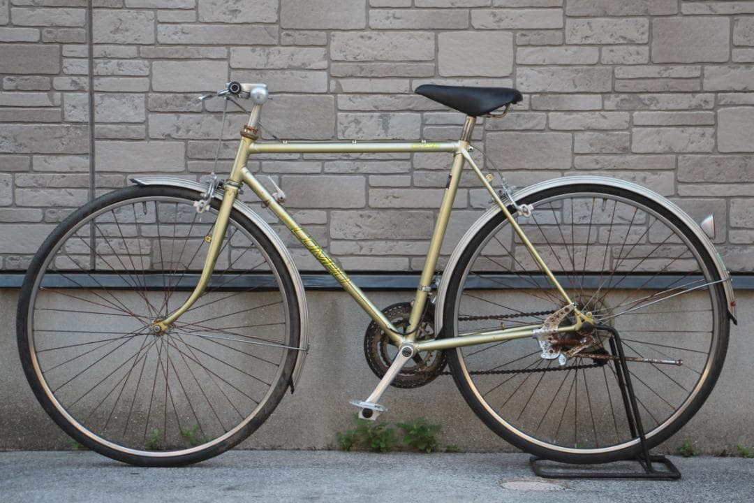 引き取り限定♪フジ♪フェザーCOMPO♪FUJI♪クロモリフレーム♪ビンテージ♪