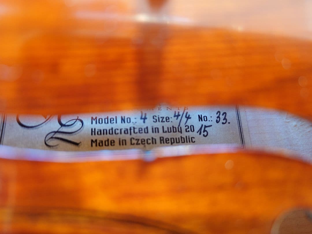 ハロルド・ロレンツ バイオリン 本体 ブラウン色 フルサイズ