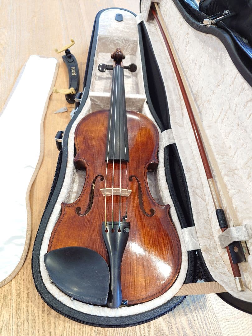 ハロルド・ロレンツ バイオリン 本体 ブラウン色 フルサイズ