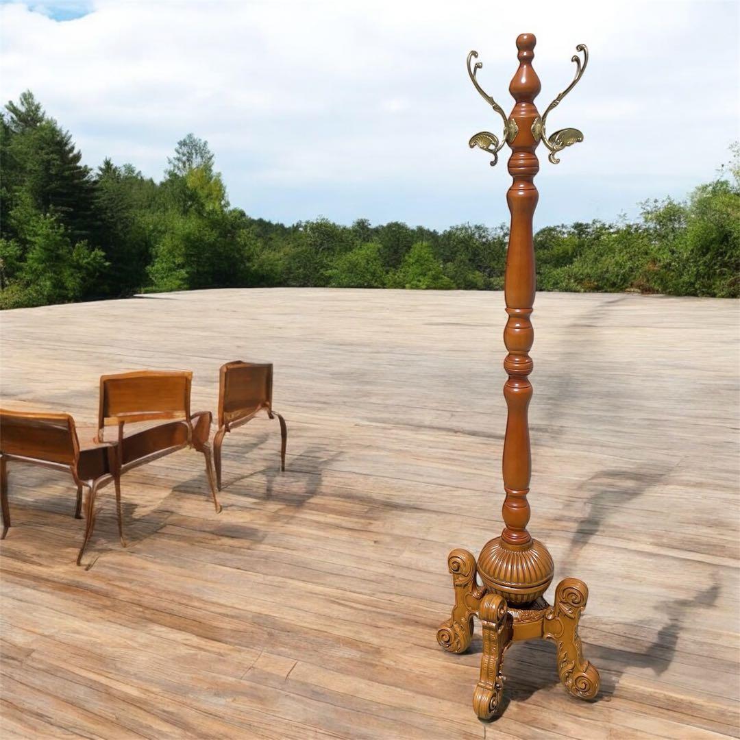 イタリア製 アンティーク ポールハンガー H1765