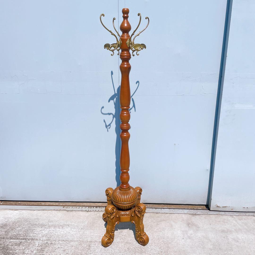 イタリア製 アンティーク ポールハンガー H1765