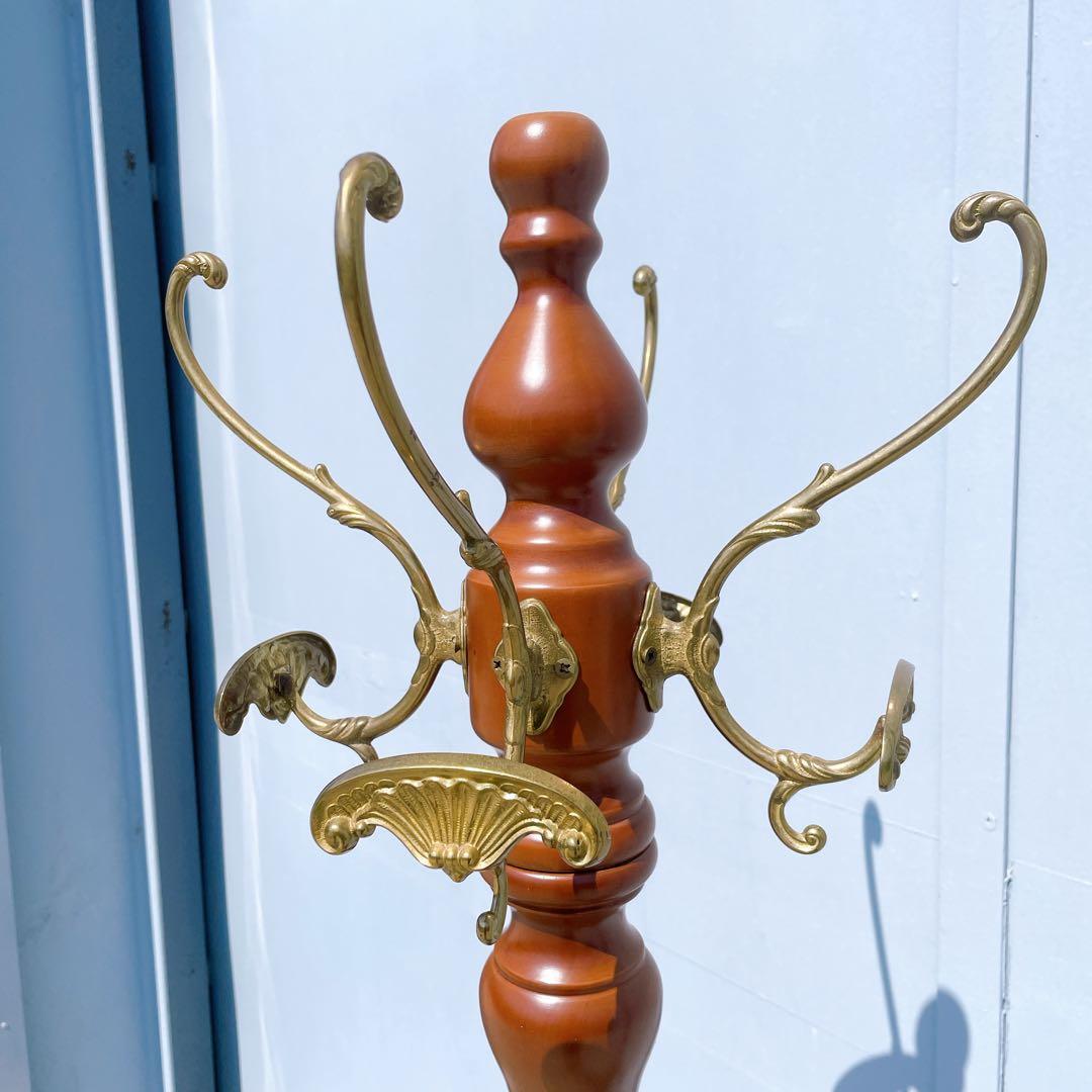 イタリア製 アンティーク ポールハンガー H1765