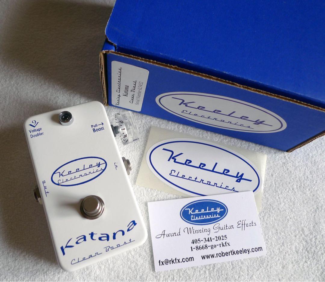 ギター Keeley Katana Clean Boost