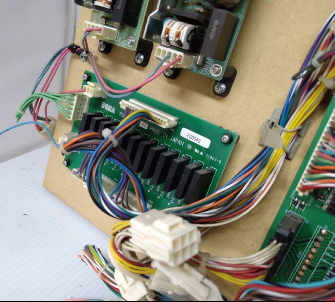 ufoキャッチャー7基盤・配線①