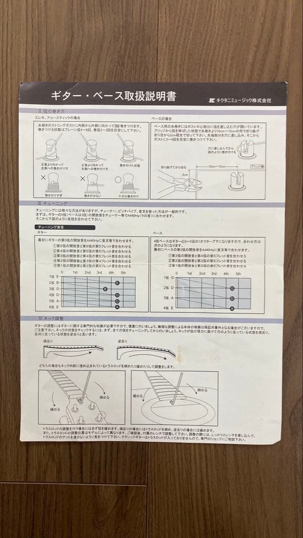 アンティークノエル　ミニギターAM-0