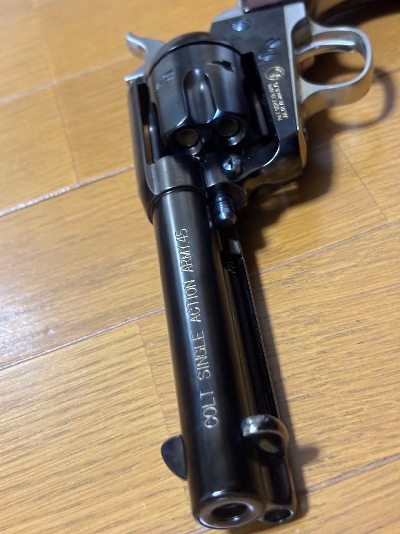 マルシン工業 6㎜BBガス コルトSAA.45 DXピースメーカー 木グリ