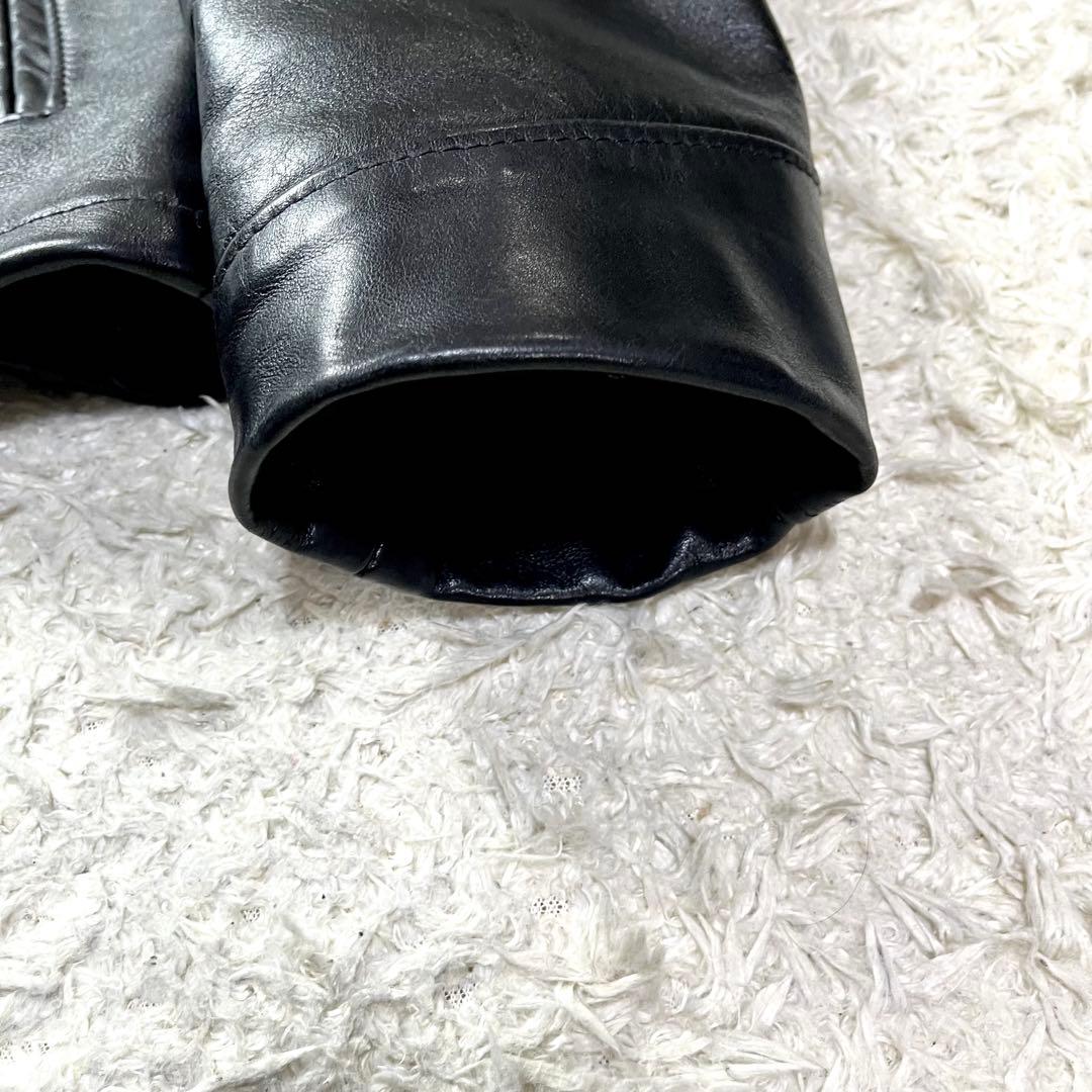 美品/現行✨ショット シングルライダース レザージャケット 103us 36