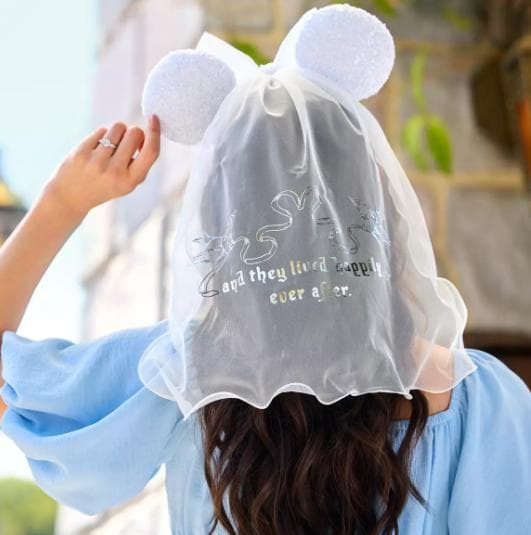 レア商品【日本無発売】シンデレラ 花嫁 ベール付き カチューシャ