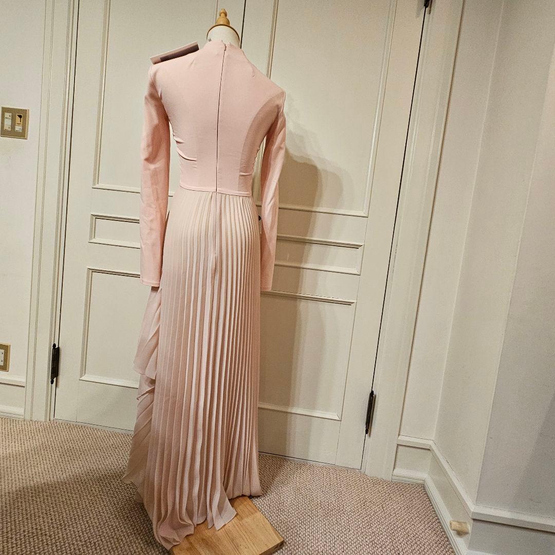 A WAKE MODE ピンク ロングドレス 新品タグ付き美品❗