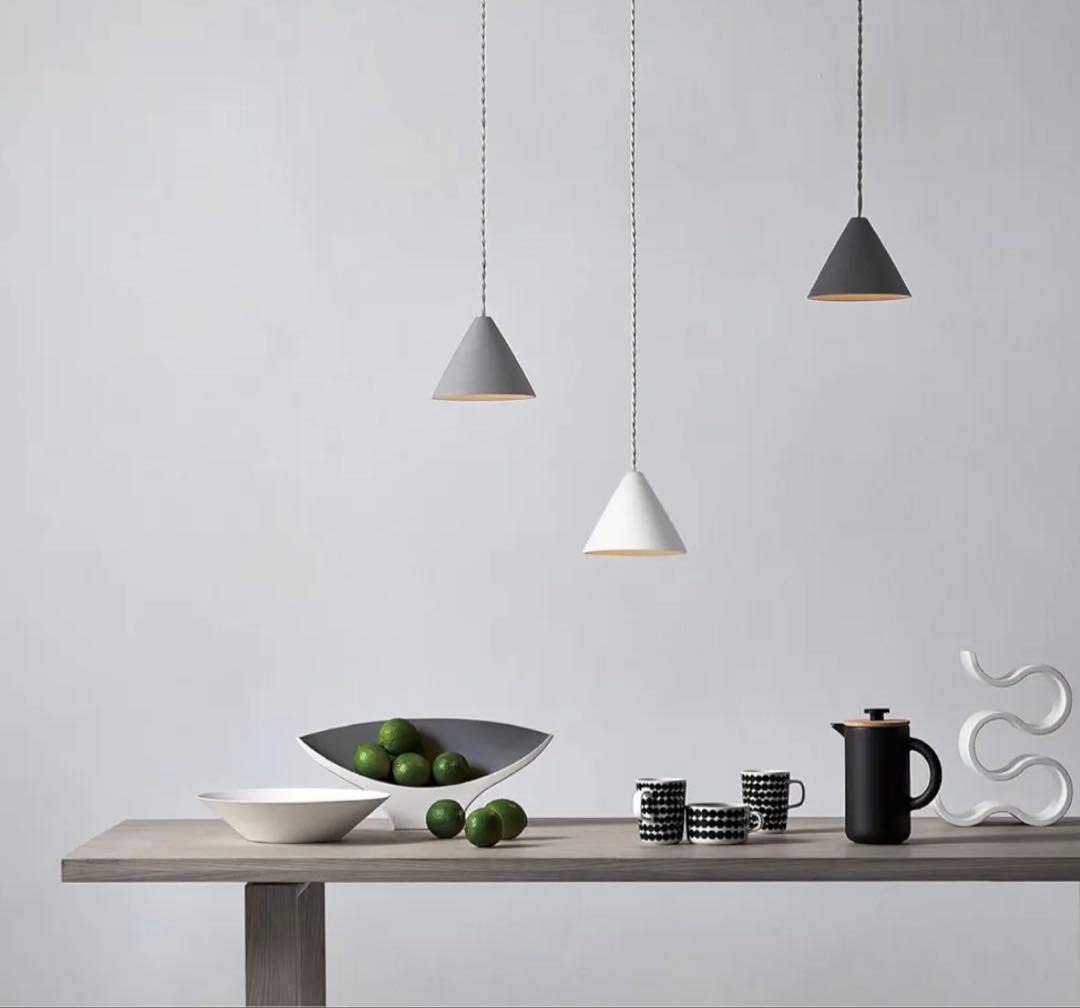 6h01_未使用に近い アートワークスタジオ シュガーペンダントライト 白