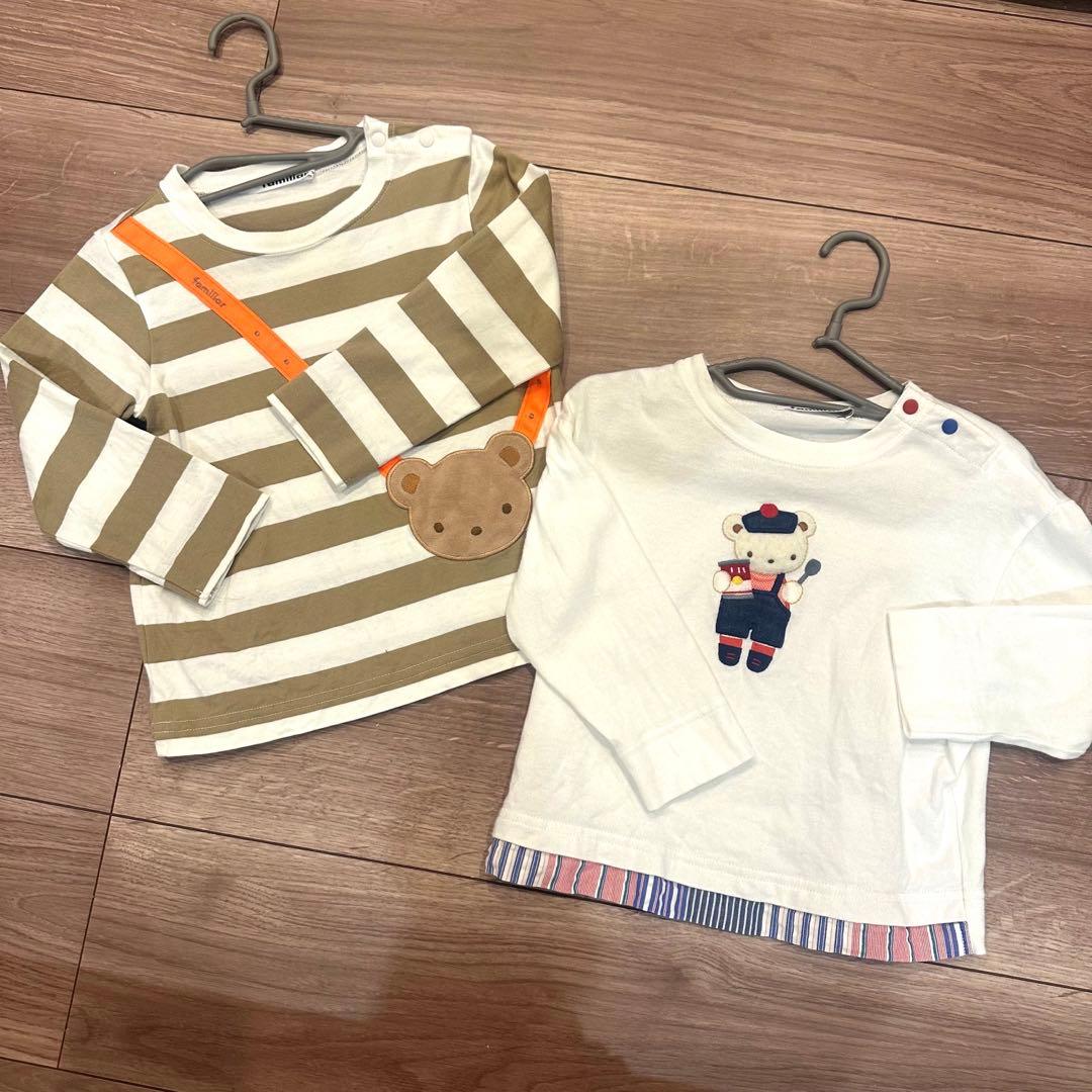 a*3様 familiar ロンT90 2枚セット