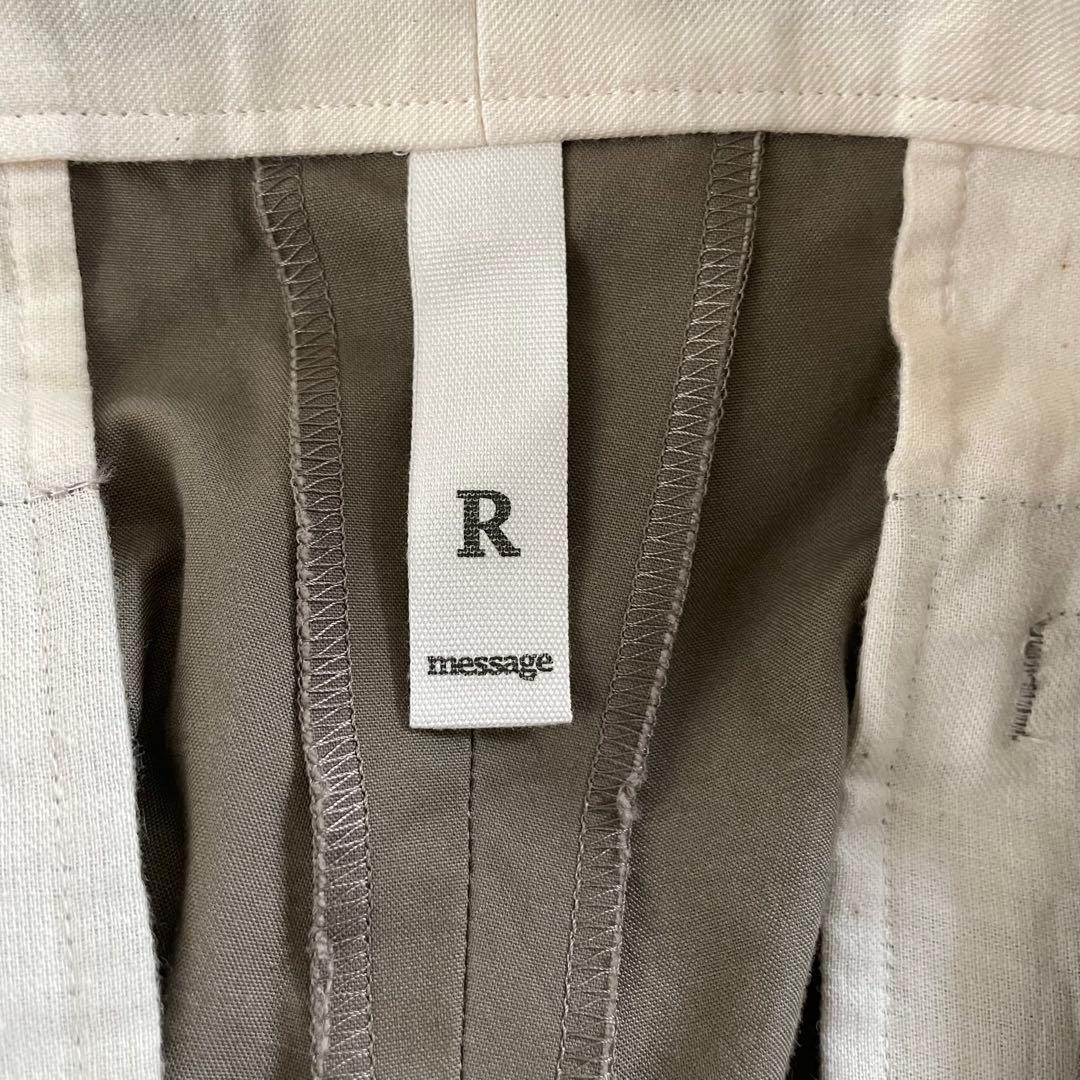 R セミワイドチノパンツ