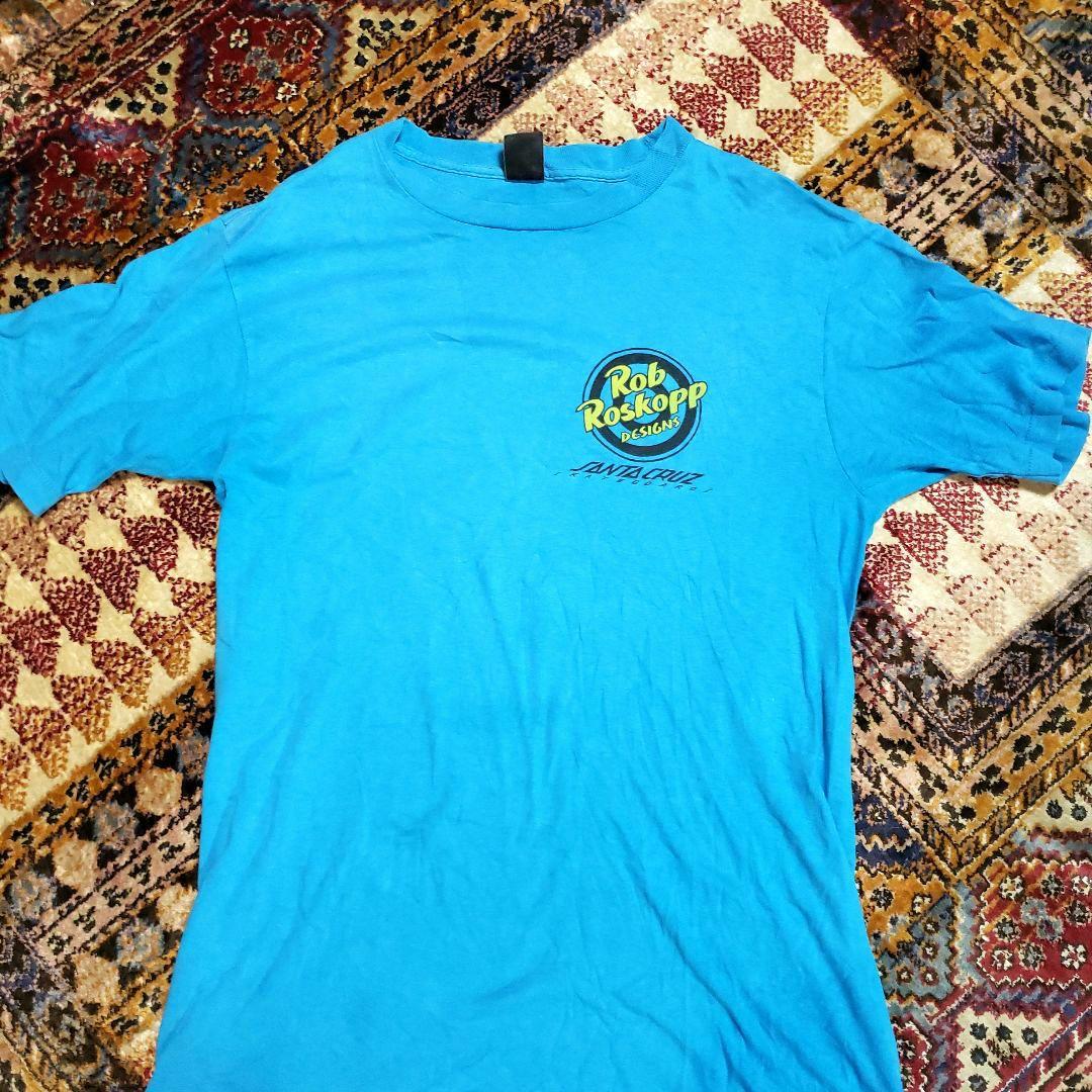 ロブ・ロスコップ Tシャツ 青