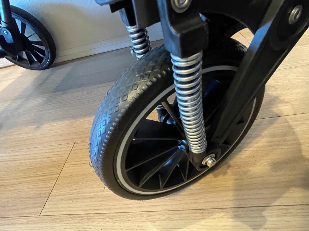 ※訳あり ブラック ペットカート 折りたたみ式