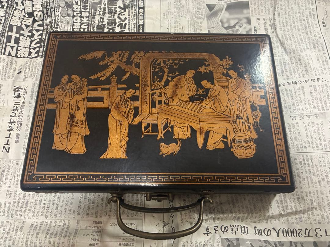 麻雀牌セット 中国 ヴィンテージ アンティーク レトロ