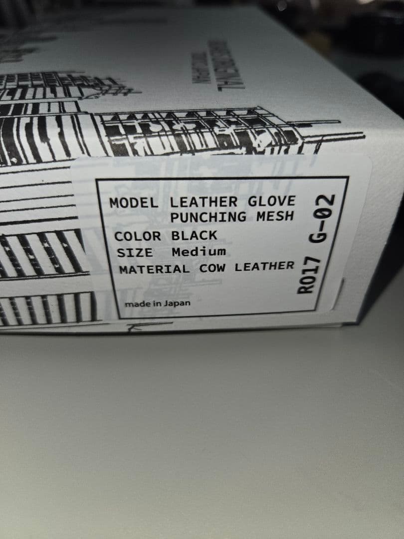 ROARS ORIGINAL　パンチングメッシュグローブ