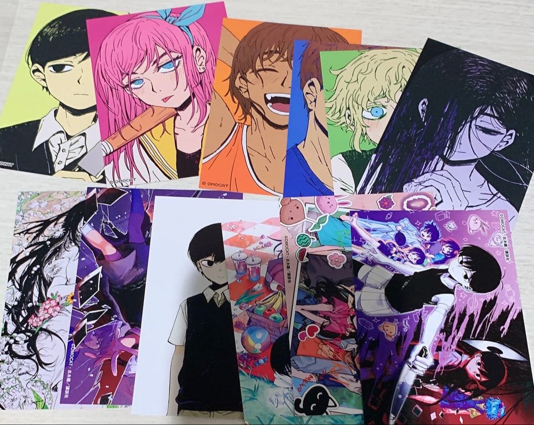 OMORI展 オモリ 特典　カードコンプリートセット