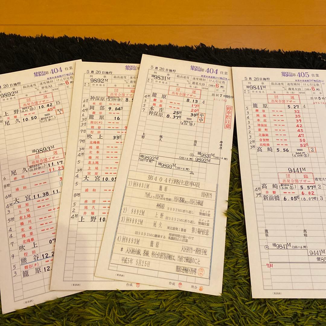 鉄道　スタフ　籠原区　集臨
