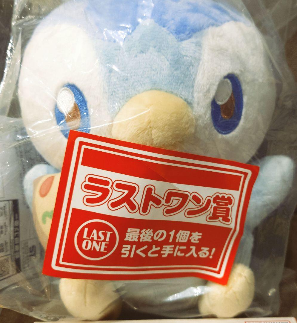 一番くじポケピース B賞ピカチュウ ラストワン賞ポッチャマ他　計7点