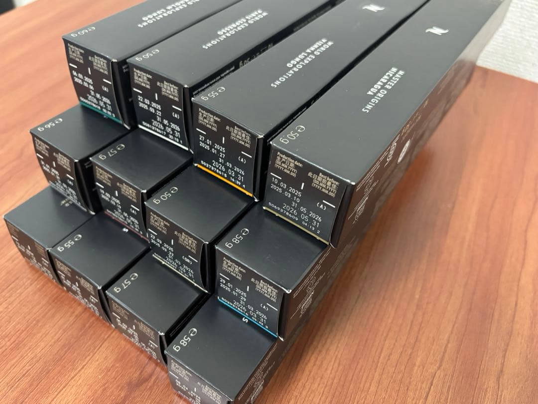 NESPRESSO ネスプレッソ　12本×10カプセルセット