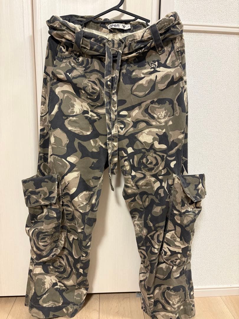 OPEN Yy カモフラージュカーゴパンツ