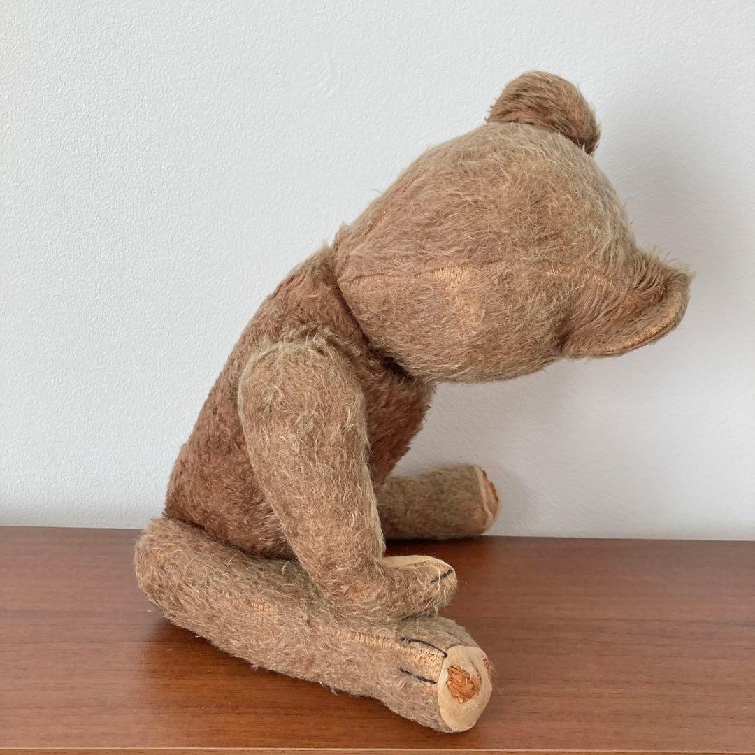 アンティークベア　テディベア　ミルクティー　ドイツ　ヴィンテージ