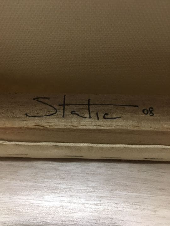 Static / スタティック Fortunes Fated 1点物 キャンバス