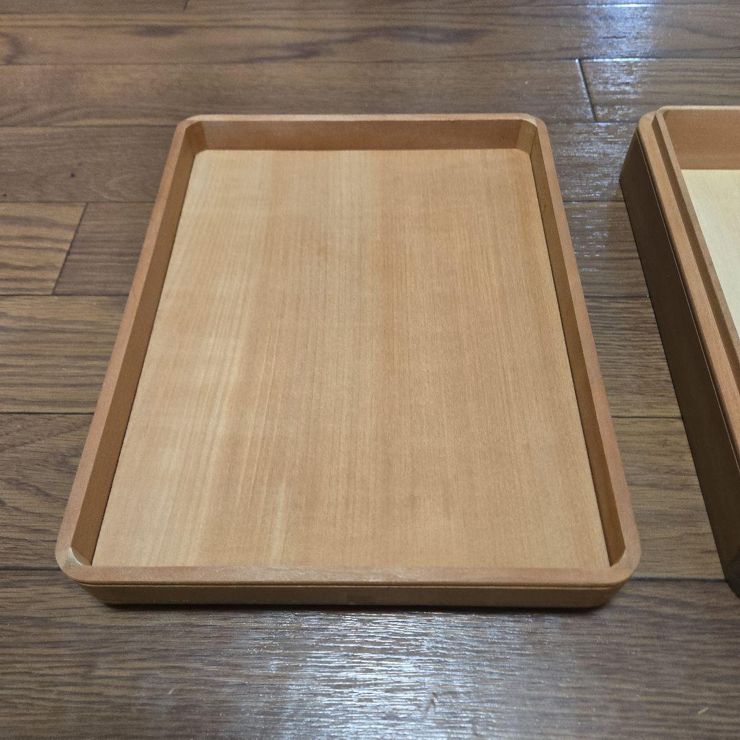 木製 鎌倉彫用桂木地 硯箱