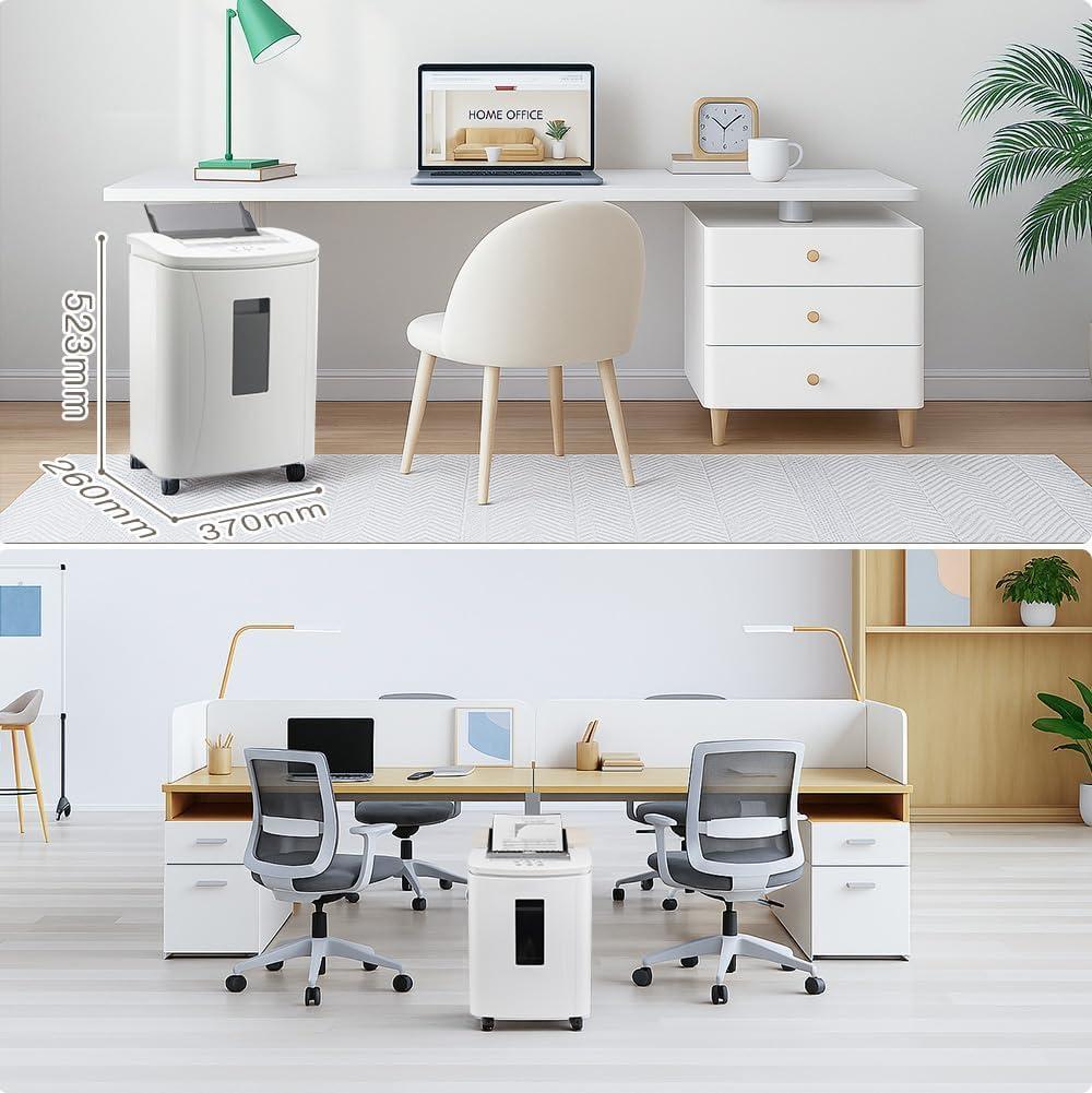 Gulcircle シュレッダー 電動 家庭用 静音: 電動シュレッダ 在宅業務