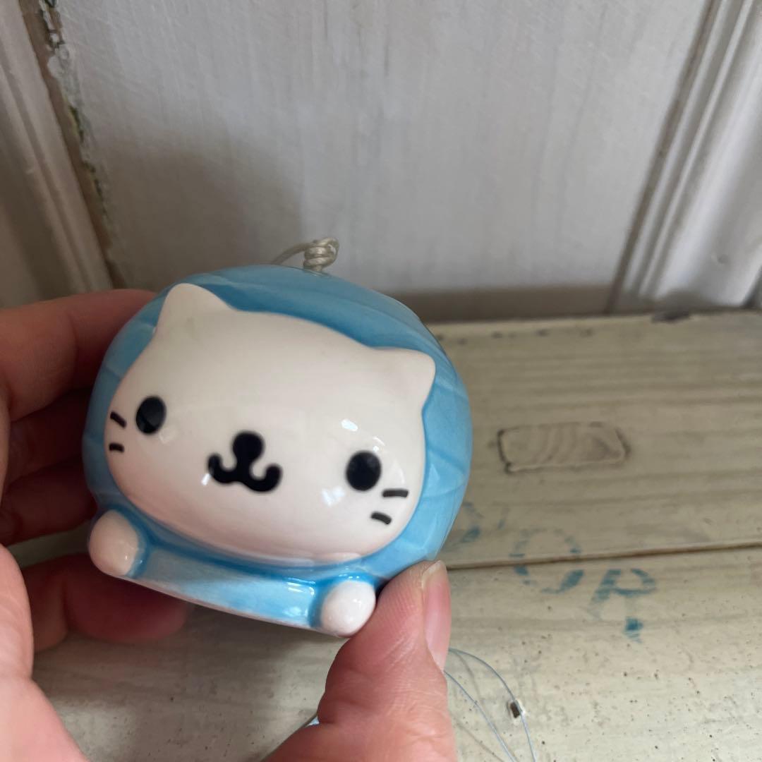 平成レトロ　にゃんにゃんにゃんこ　にゃんこ休み　風鈴