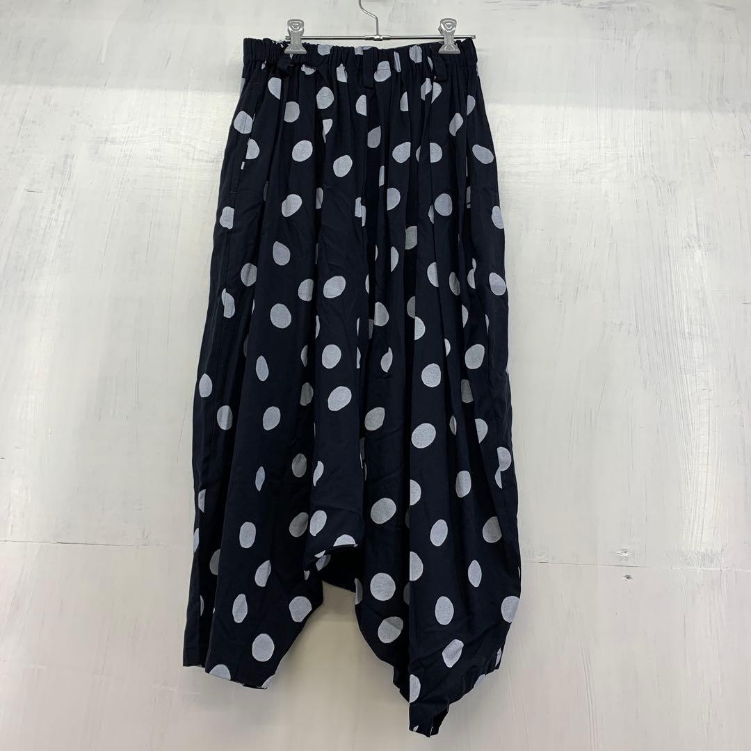 72▢萌 MOYURU ドット柄レーヨンサルエルパンツ TS0609-10