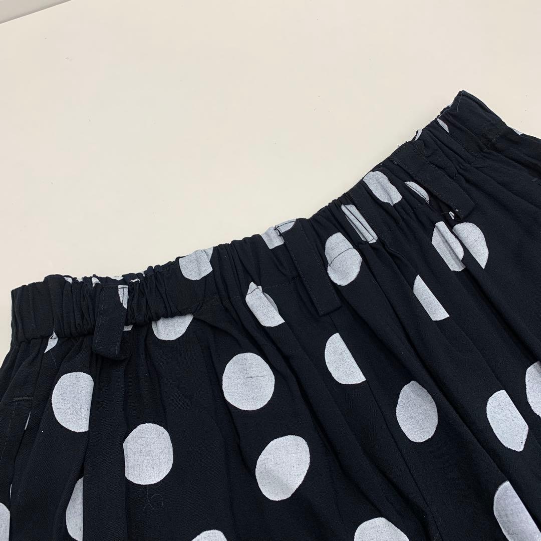 72▢萌 MOYURU ドット柄レーヨンサルエルパンツ TS0609-10