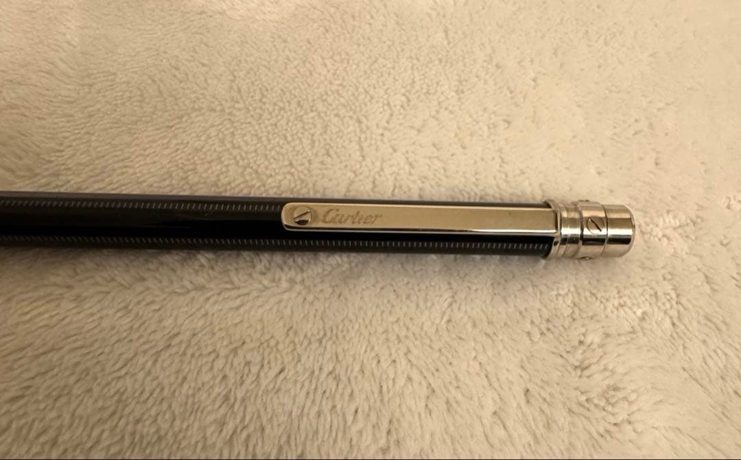 Cartier カルティエ　ボールペン　ブラック